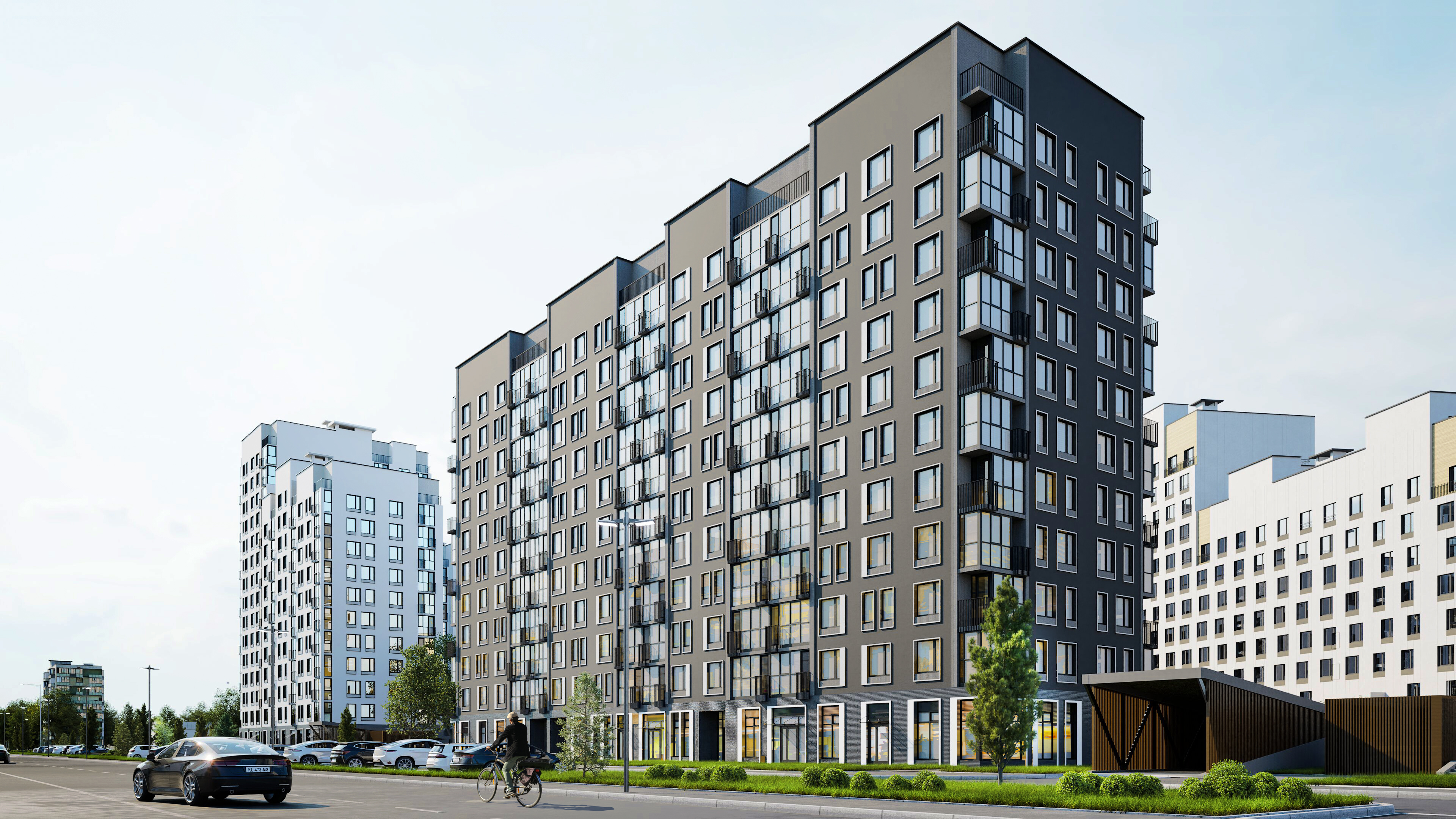 ЖК "Зеленая река" , 2 очередь, корп. 1-5